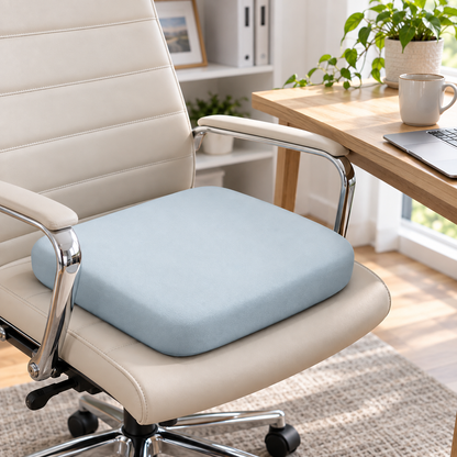 Memory Foam Seat Cushion | Soft Chair Support | Everyday Sitting Comfort