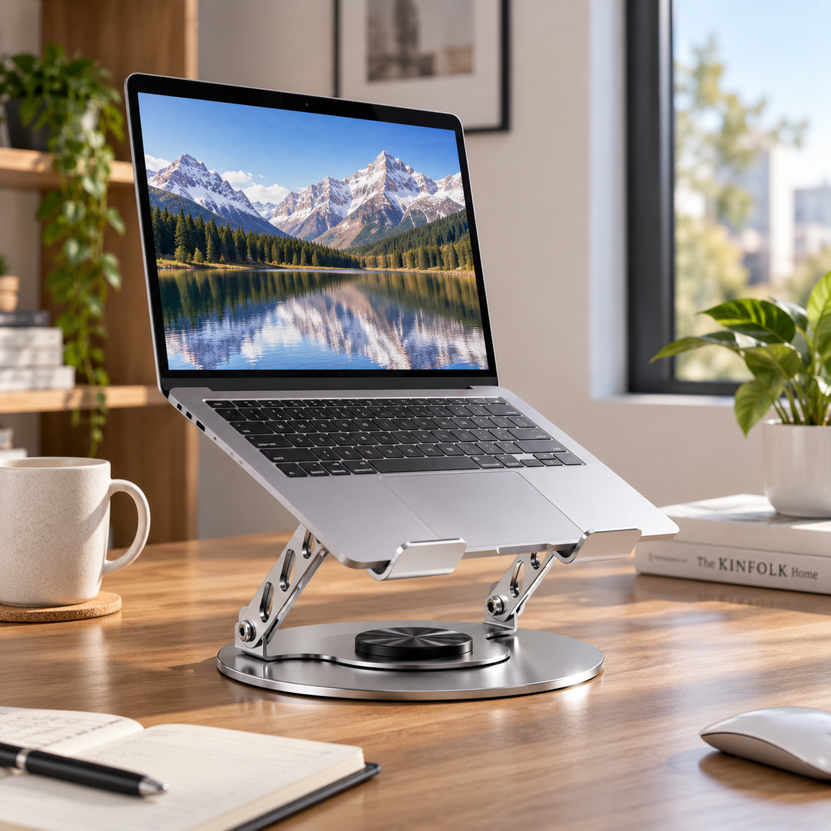 💻 Adjustable Laptop Stand | Ergonomic Desk Support | Flexible Workstation Upgrade