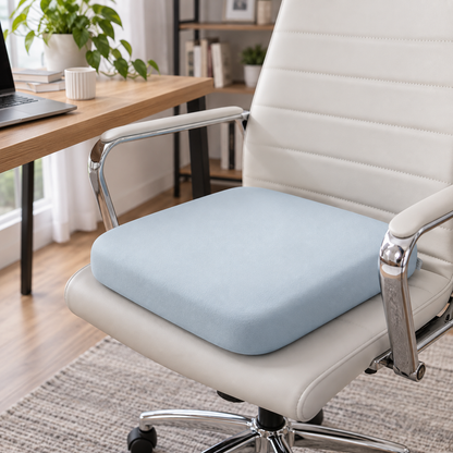 Memory Foam Seat Cushion | Soft Chair Support | Everyday Sitting Comfort