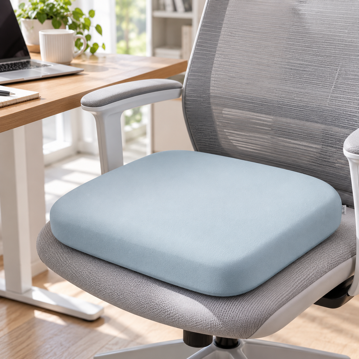 Memory Foam Seat Cushion | Soft Chair Support | Everyday Sitting Comfort