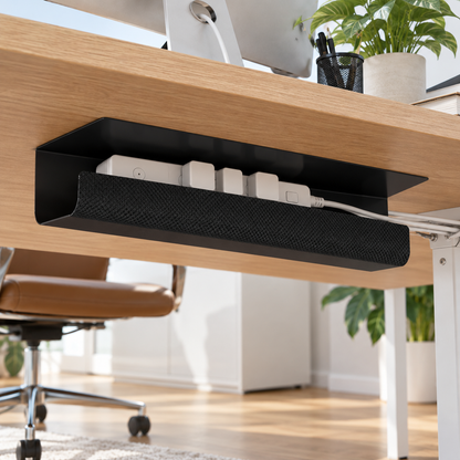 🖤 Cable Management Box | Sleek Hidden Storage | Cleaner Desk Setup