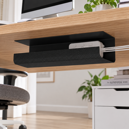 🖤 Cable Management Box | Sleek Hidden Storage | Cleaner Desk Setup