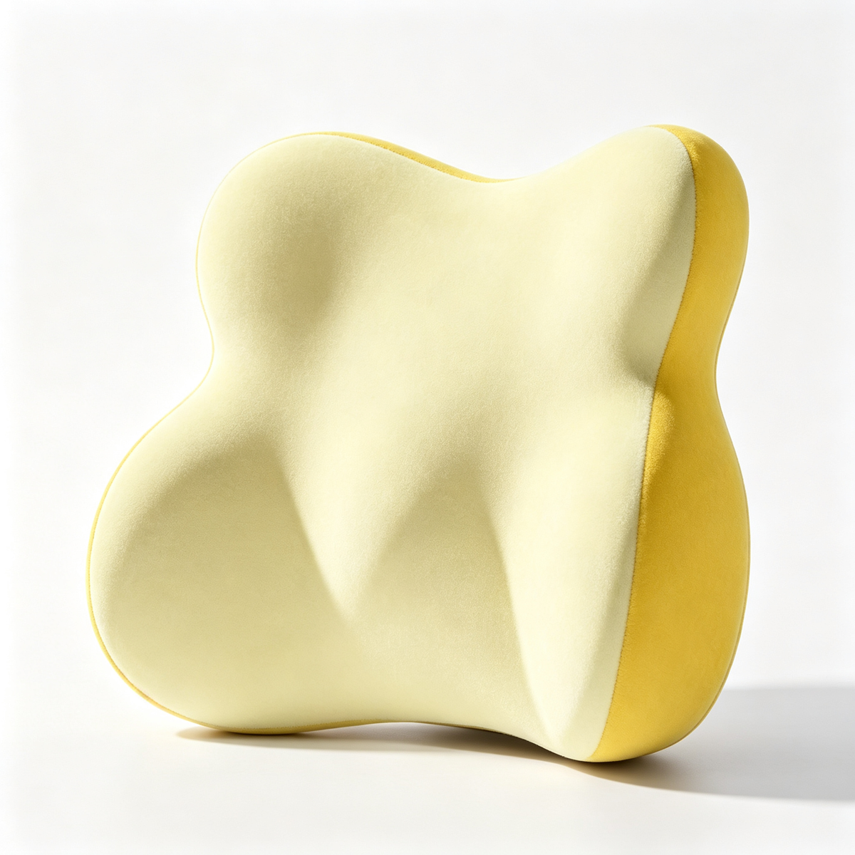💛 Ergonomic Lumbar Support Pillow | Memory Foam Comfort | Everyday Back Support