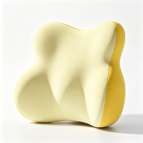 💛 Ergonomic Lumbar Support Pillow | Memory Foam Comfort | Everyday Back Support