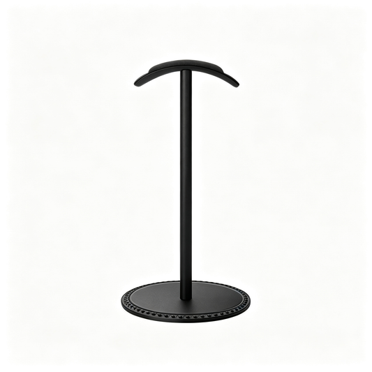 🖤 Headphone & Controller Stand | Sleek Desktop Storage | Gaming Gear Organizer