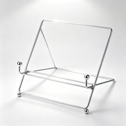 📱 Desktop Tablet Stand | Metal Display Holder | Hands-Free Desk Essential