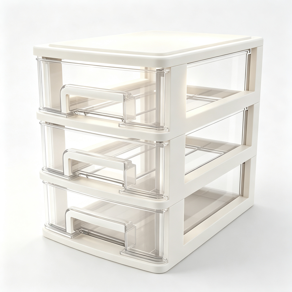 📂3-Tier File Drawer Organizer | Clear Pull-Out Storage | Clean Space-Saving Desk Essential