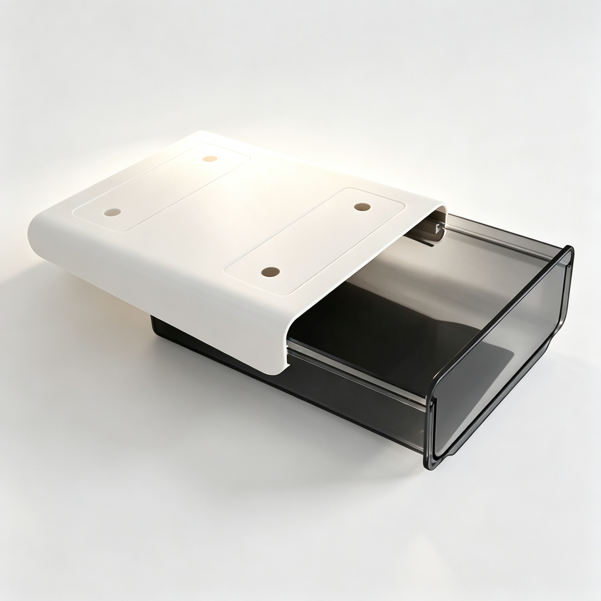 🤍 Under-Desk Hidden Drawer | Slide-Out Storage Organizer | Clean Clutter-Free Workspace