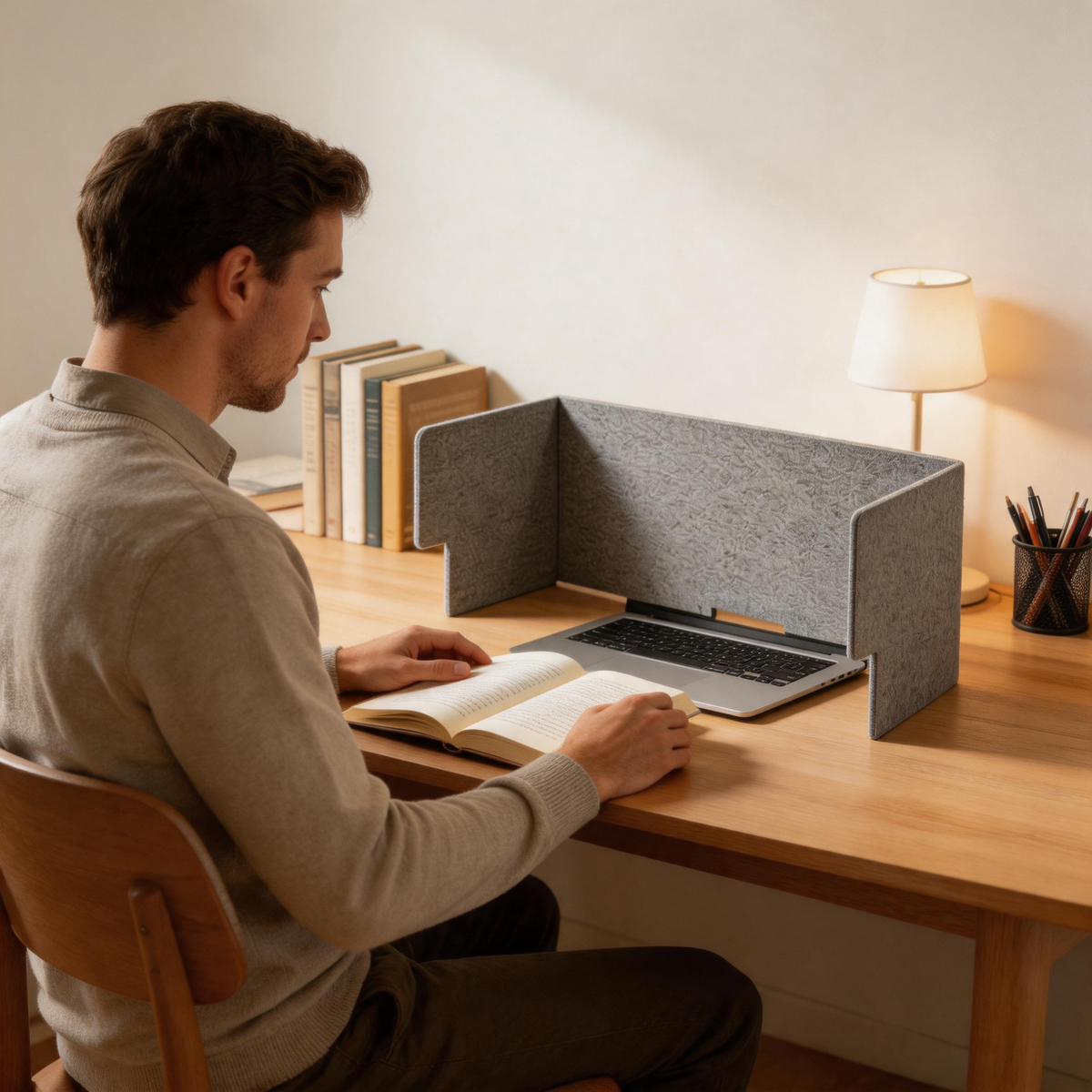 🧩 Desk Privacy | Felt Office Divider | Coworker Focus Upgrade