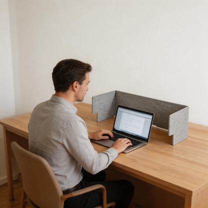 🧩 Desk Privacy | Felt Office Divider | Coworker Focus Upgrade